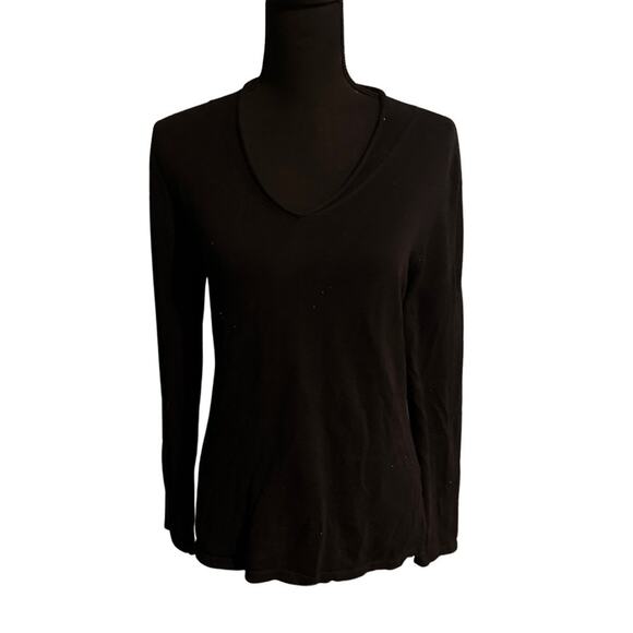 J.Jill Black Long-Sleeve Sweater – Size S - Picture 1 of 6